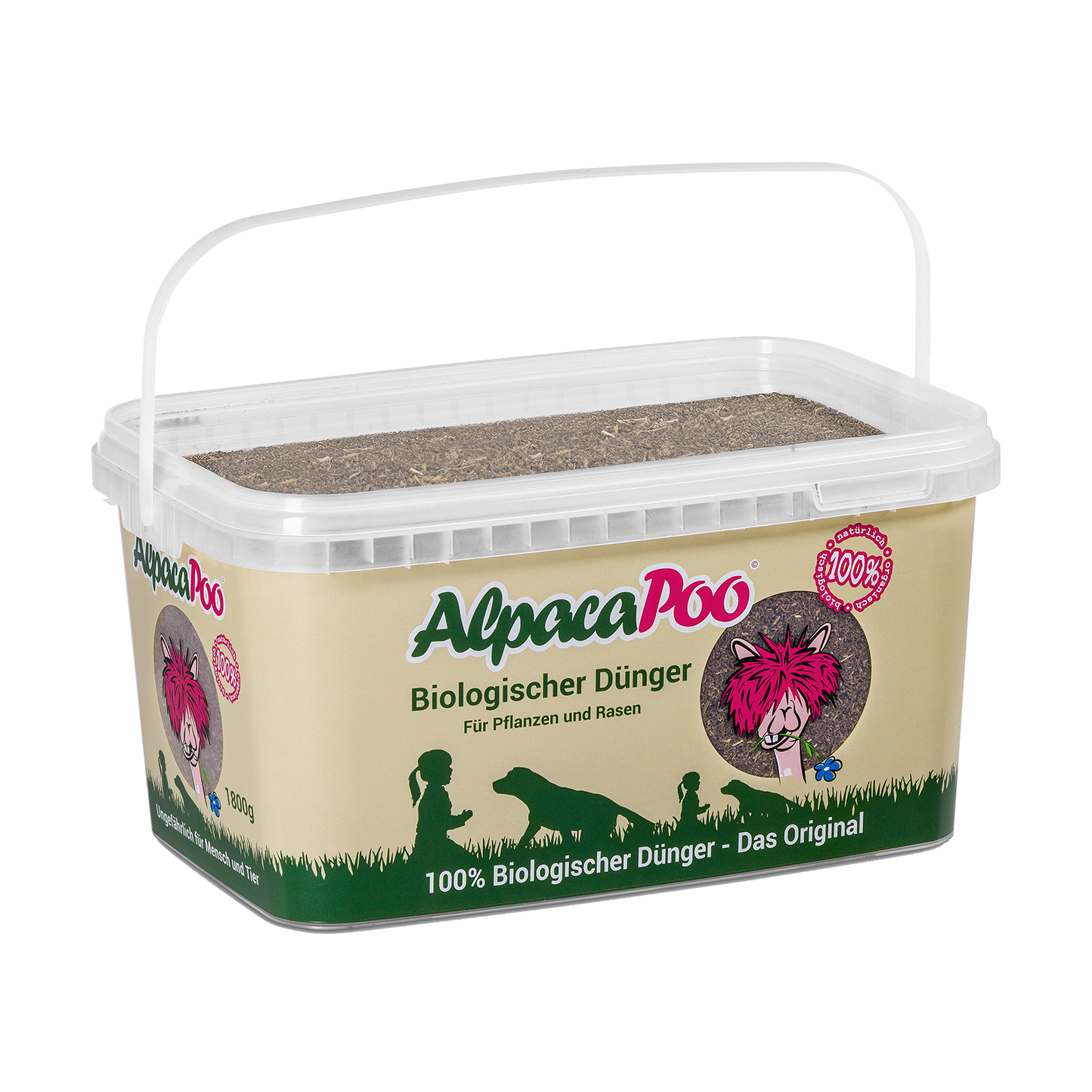 Alpaka-Dünger AlpacaPoo - 1,8 kg